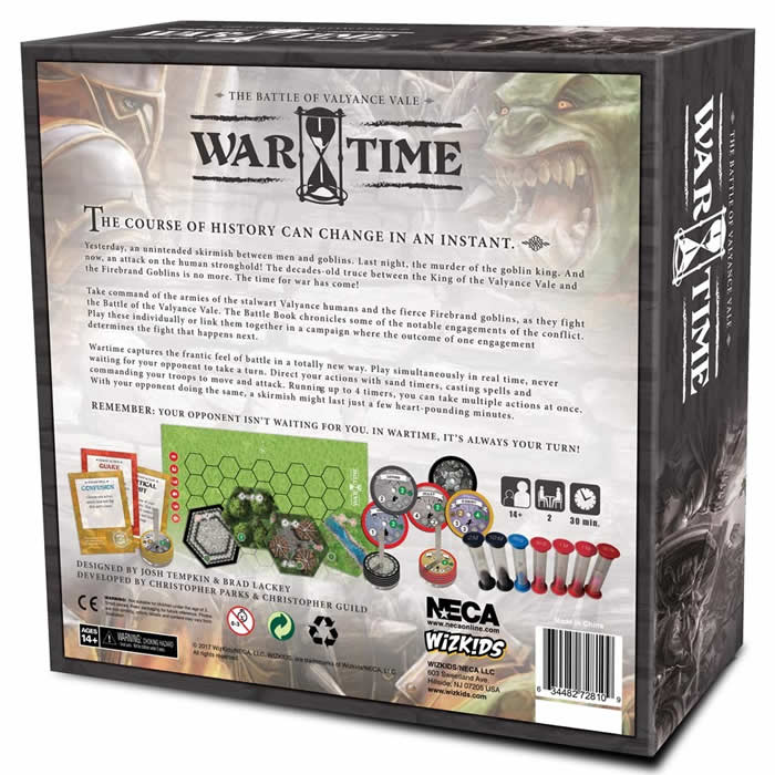 WZK72810 Wartime The Battle of Valyance Vale Board Game WizKids (ONLINE ORDER ONLY)