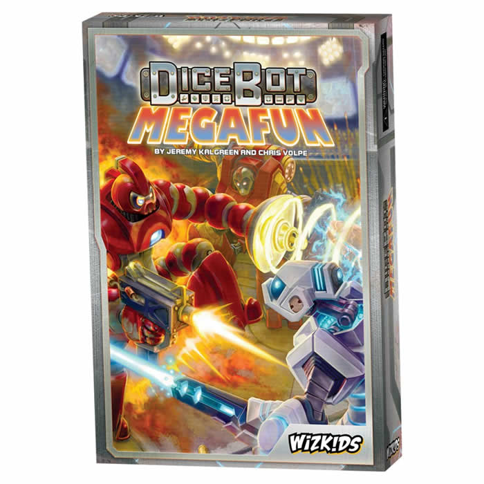 WZK72815 Dicebot Megafun Card Game WizKids (ONLINE ORDER ONLY)