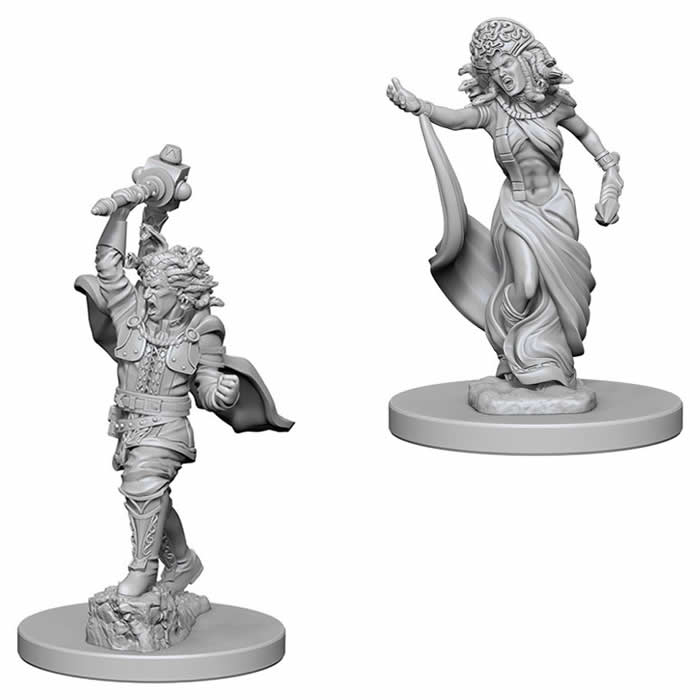 WZK73191 Medusas Nozurs Marvelous Miniatures D &amp; D Unpainted (ONLINE ORDER ONLY)