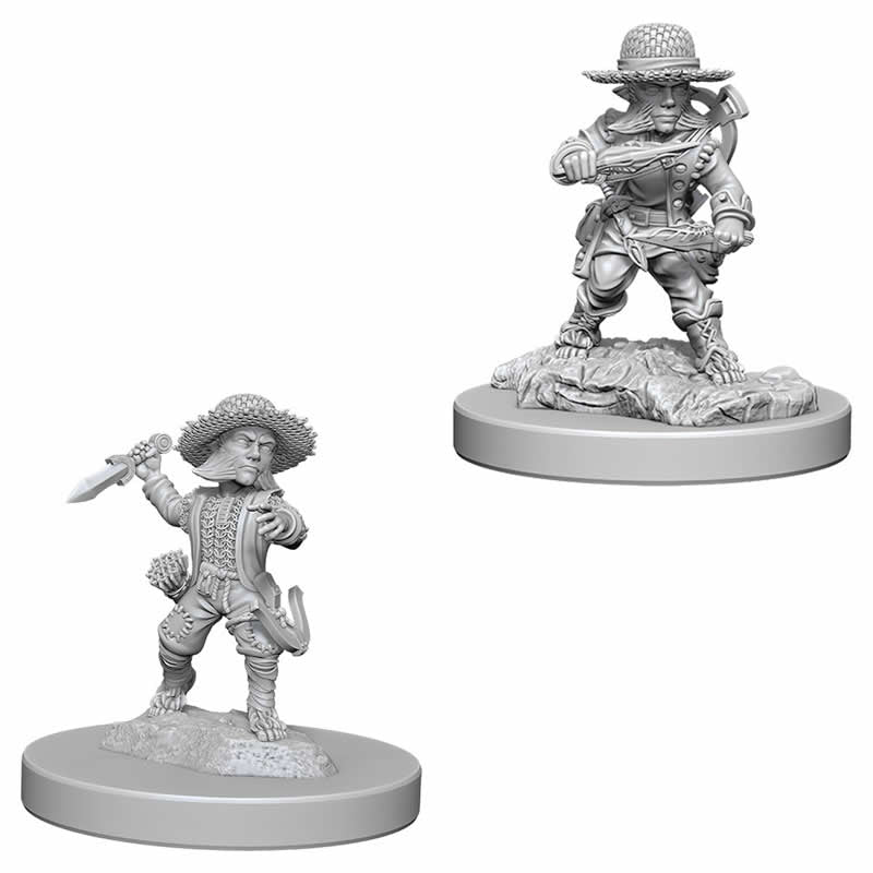WZK73407 Male Halfling Rogue Pathfinder Battles Miniatures Unpainted (ONLINE ORDER ONLY)
