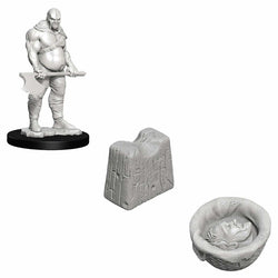 WZK73420 Executioner and Chopping Block Wizkids Deep Cuts Unpainted (ONLINE ORDER ONLY)