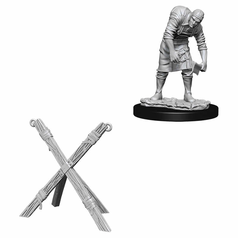 WZK73424 Assistant and Torture Cross Wizkids Deep Cuts Unpainted Miniatures WizKids (ONLINE ORDER ONLY)