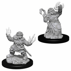 WZK73543 Female Dwarf Summoner Pathfinder Battles Miniatures Unpainted (ONLINE ORDER ONLY)