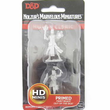 WZK73671 Female Human Cleric Nozurs Marvelous Miniatures D&D Unpainted (ONLINE ORDER ONLY)