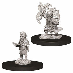 WZK73722 Male Gnome Sorcerer Pathfinder Battles Deep Cuts Miniatures (ONLINE ORDER ONLY)