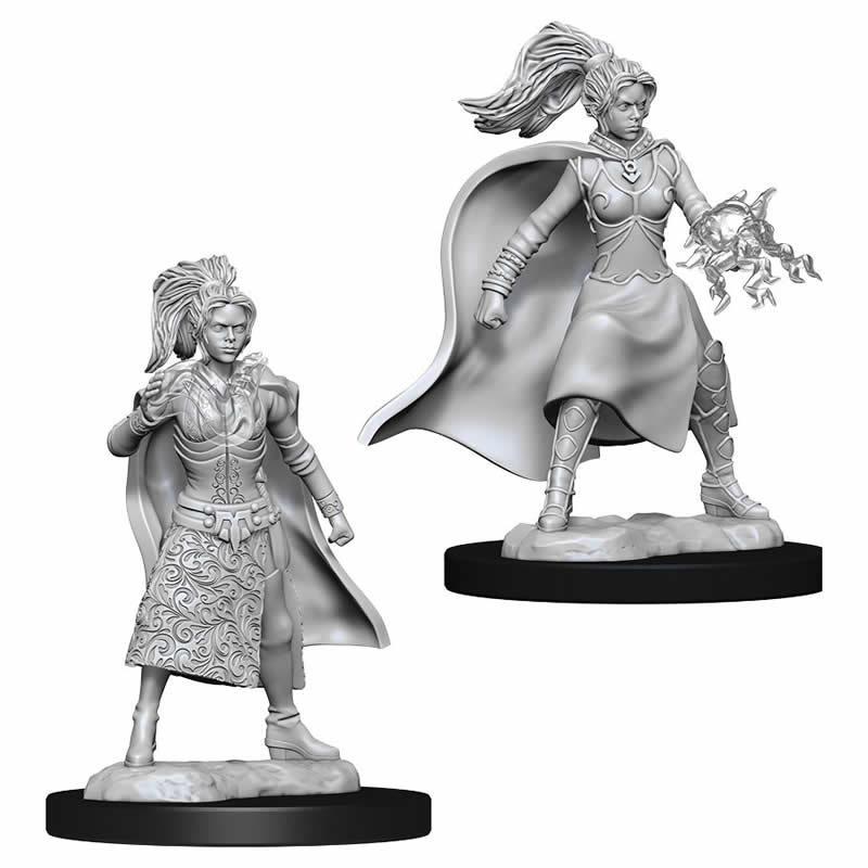 WZK73832 Female Human Sorcerer Nozurs Marvelous Miniatures D&D Unpainted (ONLINE ORDER ONLY)