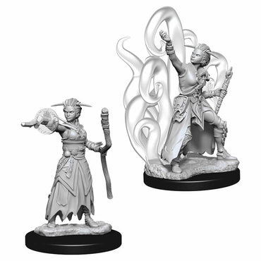 WZK73837 Female Human Warlock Nozurs Marvelous Miniatures D&D Unpainted (ONLINE ORDER ONLY)