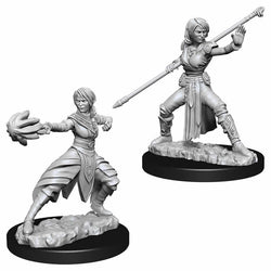 WZK73839 Female Half Elf Monk Nozurs Marvelous Miniatures D&D Unpainted (ONLINE ORDER ONLY)