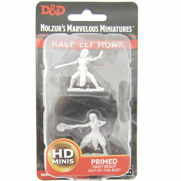 WZK73839 Female Half Elf Monk Nozurs Marvelous Miniatures D&D Unpainted (ONLINE ORDER ONLY)