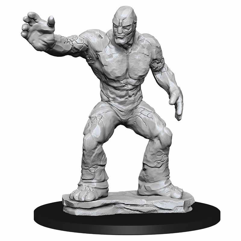 WZK73843 Clay Golem Nozurs Marvelous Miniatures D&D Unpainted Miniatures WizKids (ONLINE ORDER ONLY)