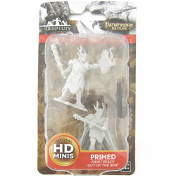 WZK73853 Male Half Orc Druid Miniature Pathfinder Battles Deep Cuts Unpainted (ONLINE ORDER ONLY)