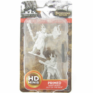 WZK73853 Male Half Orc Druid Miniature Pathfinder Battles Deep Cuts Unpainted (ONLINE ORDER ONLY)