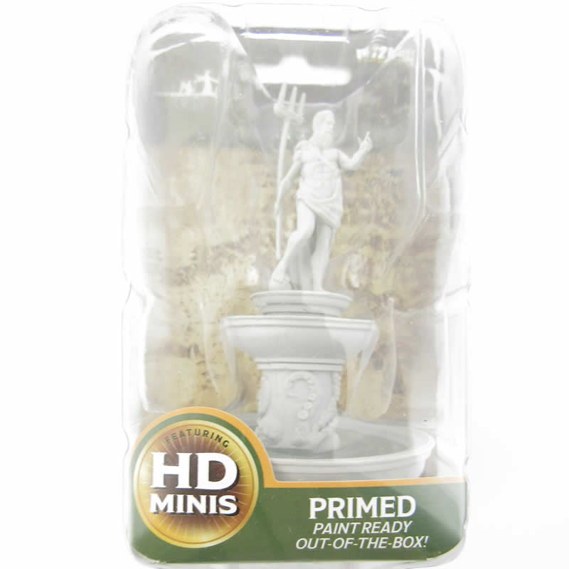 WZK73865 Fountain Miniature Deep Cuts Unpainted Miniatures WizKids (ONLINE ORDER ONLY)