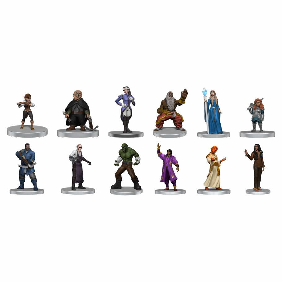 WZK74266 NPCs of Tal Dorei Set Miniatures Figure Critical Role Pre-painted Minis WizKids (ONLINE ORDER ONLY)