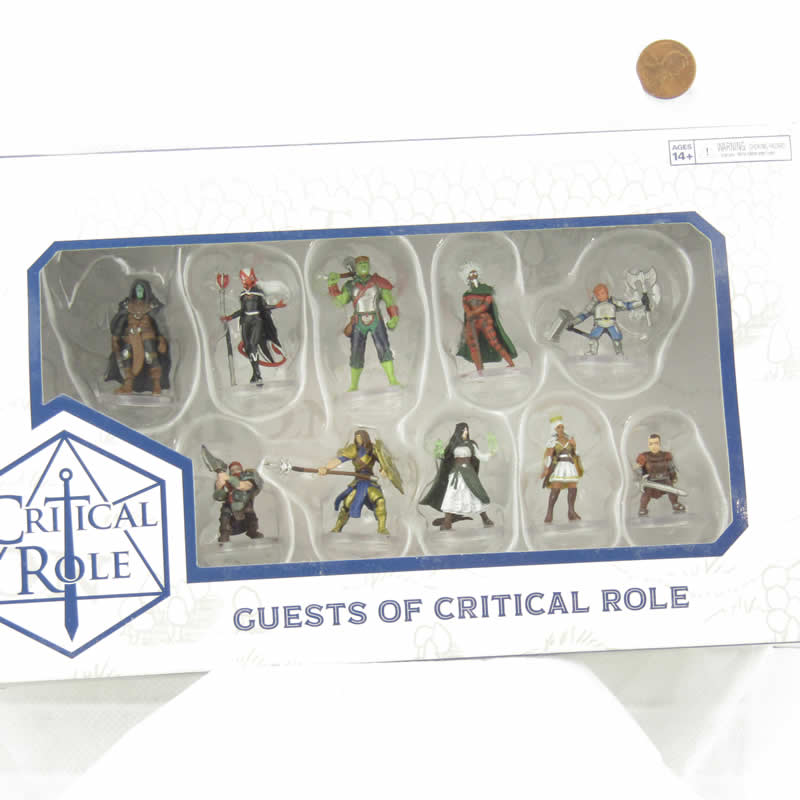 WZK74268 Guests of Critical Role Miniatures Figure Critical Role Pre-painted Minis WizKids (ONLINE ORDER ONLY)