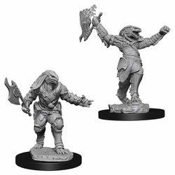 WZK90001 Female Dragonborn Fighter Nozurs Marvelous Miniatures D&D Unpainted (ONLINE ORDER ONLY)