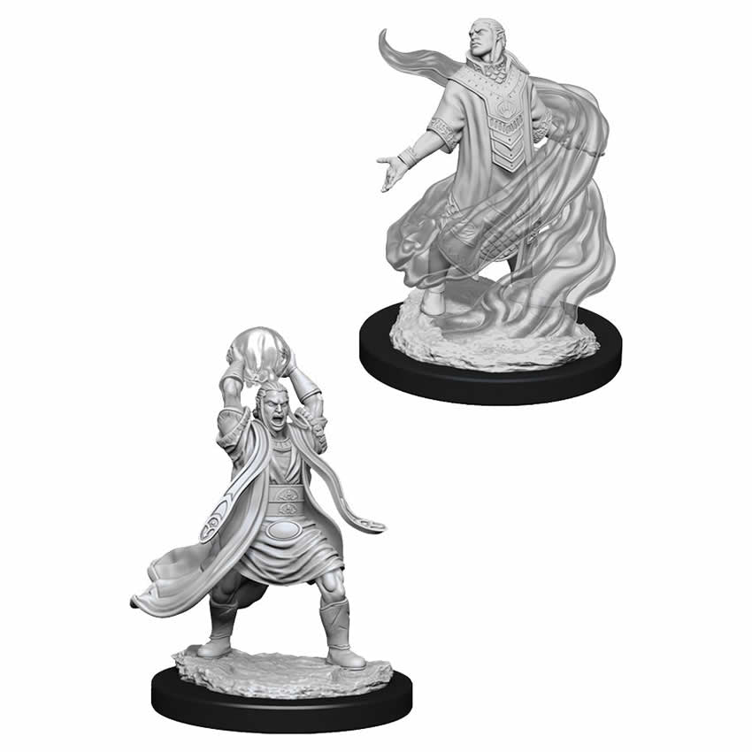 WZK90005 Male Elf Sorcerer Nozurs Marvelous Miniatures D&D Unpainted (ONLINE ORDER ONLY)