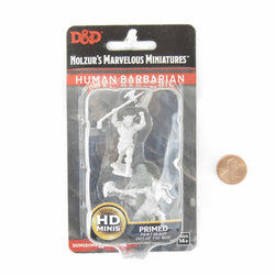 WZK90007 Male Human Barbarian Nozurs Marvelous Miniatures D&D Unpainted (ONLINE ORDER ONLY)