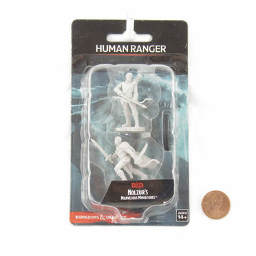 WZK90009 Male Human Ranger Nozurs Marvelous Miniatures D&D Unpainted Miniatures (ONLINE ORDER ONLY)