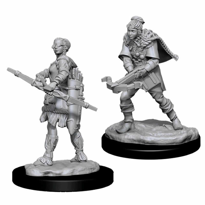WZK90010 Female Human Ranger Nozurs Marvelous Miniatures D&D Unpainted Miniatures (ONLINE ORDER ONLY)
