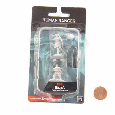 WZK90010 Female Human Ranger Nozurs Marvelous Miniatures D&D Unpainted Miniatures (ONLINE ORDER ONLY)