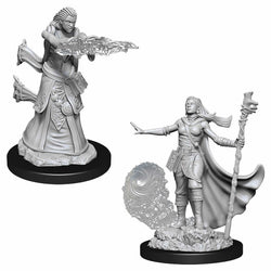 WZK90012 Female Human Wizard Nozurs Marvelous Miniatures D&D Unpainted (ONLINE ORDER ONLY)