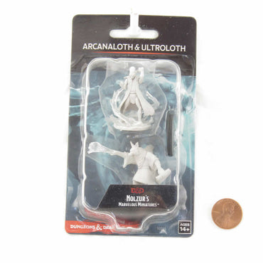 WZK90015 Arcanaloth and Ultroloth Nozurs Marvelous Miniatures D&D Unpainted Miniatures (ONLINE ORDER ONLY)