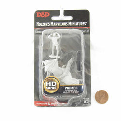WZK90029 Green Dragon Wyrmling and Afflicted Elf Nozurs Marvelous Miniatures D&D Unpainted Miniatures (ONLINE ORDER ONLY)