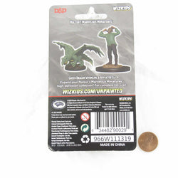 WZK90029 Green Dragon Wyrmling and Afflicted Elf Nozurs Marvelous Miniatures D&D Unpainted Miniatures (ONLINE ORDER ONLY)