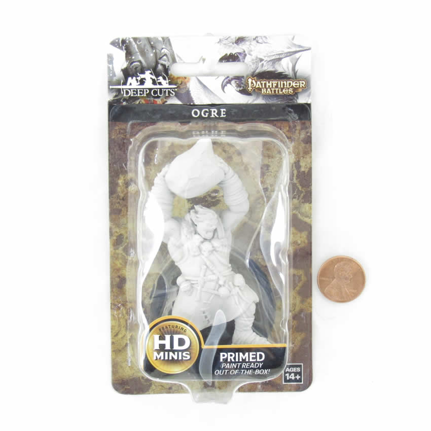 WZK90041 Ogre Pathfinder Battles Deep Cuts Miniatures Unpainted WizKids (ONLINE ORDER ONLY)
