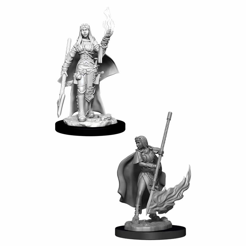 WZK90044 Female Human Oracle Pathfinder Battles Deep Cuts Miniatures Unpainted WizKids (ONLINE ORDER ONLY)