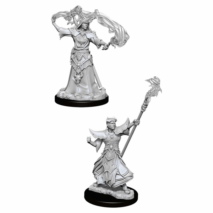 WZK90052 Male Human Sorcerer Pathfinder Battles Deep Cuts Miniatures (ONLINE ORDER ONLY)