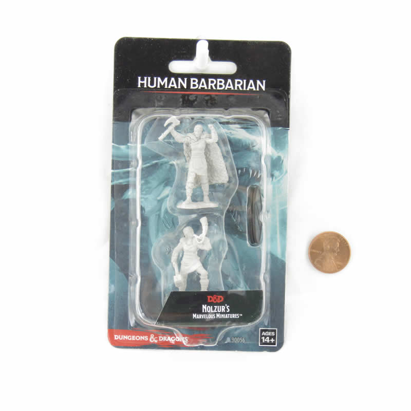 WZK90056 Barbarian Female Human Nozurs Marvelous Miniatures D&D Unpainted Miniatures (ONLINE ORDER ONLY)