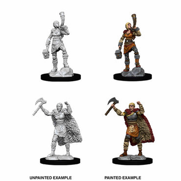 WZK90056 Barbarian Female Human Nozurs Marvelous Miniatures D&D Unpainted Miniatures (ONLINE ORDER ONLY)