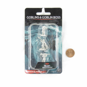WZK90063 Goblins and Goblin Boss Nozurs Marvelous Miniatures D&D Unpainted Miniatures (ONLINE ORDER ONLY)