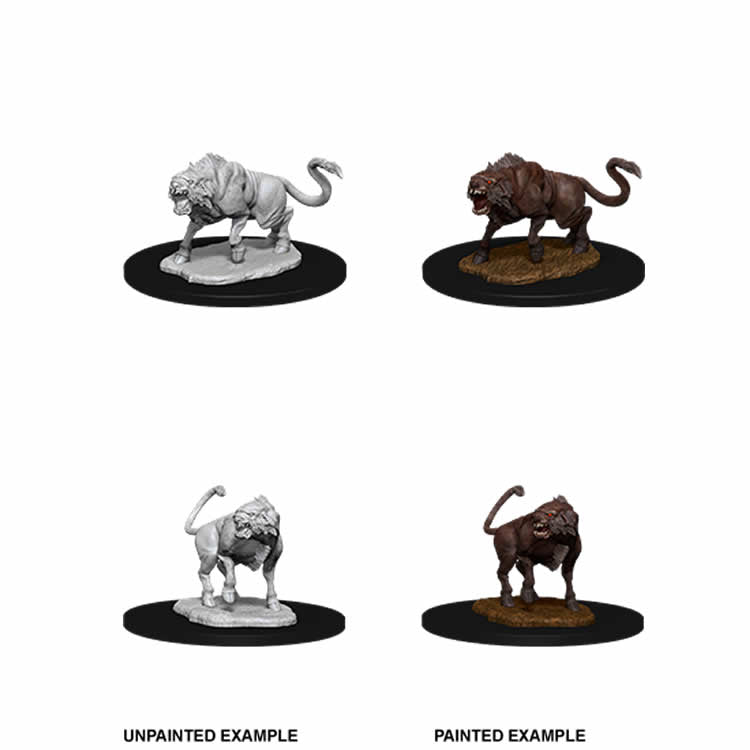 WZK90067 Leucrotta Monsters Nozurs Marvelous Miniatures D&D Unpainted Miniatures (ONLINE ORDER ONLY)