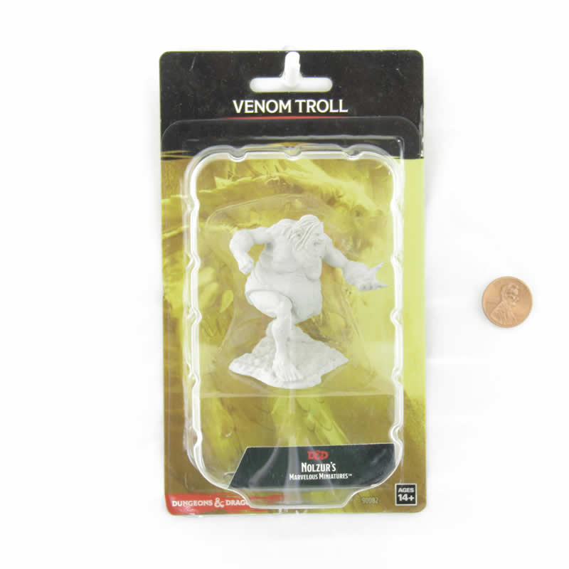 WZK90082 Venom Troll Monster Nozurs Marvelous Miniatures D&D Unpainted Miniatures (ONLINE ORDER ONLY)