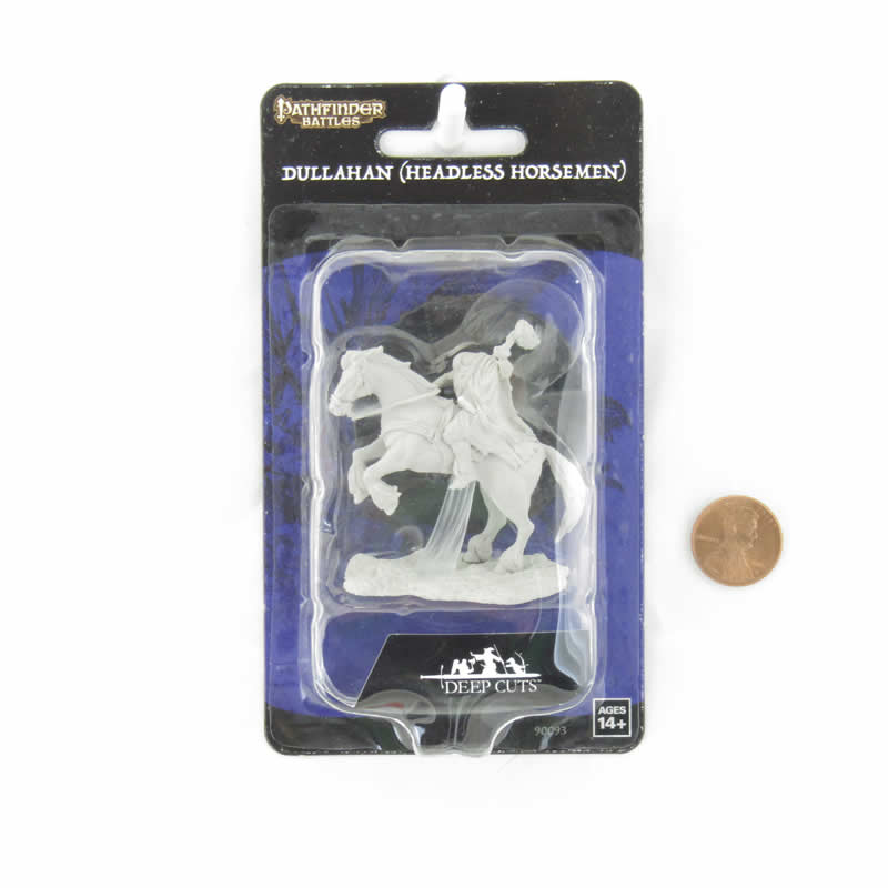 WZK90093 Dullahan Headless Horsemen Miniature Pathfinder Battles Deep Cuts Unpainted Miniatures (ONLINE ORDER ONLY)