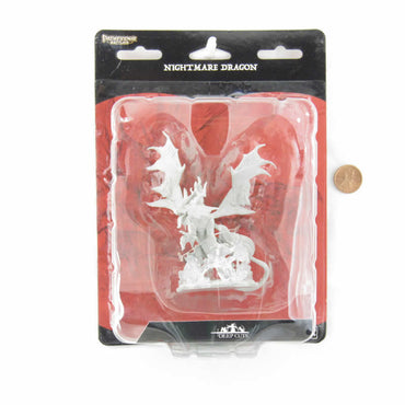 WZK90095 Nightmare Dragon Miniature Pathfinder Battles Deep Cuts Unpainted Miniatures (ONLINE ORDER ONLY)