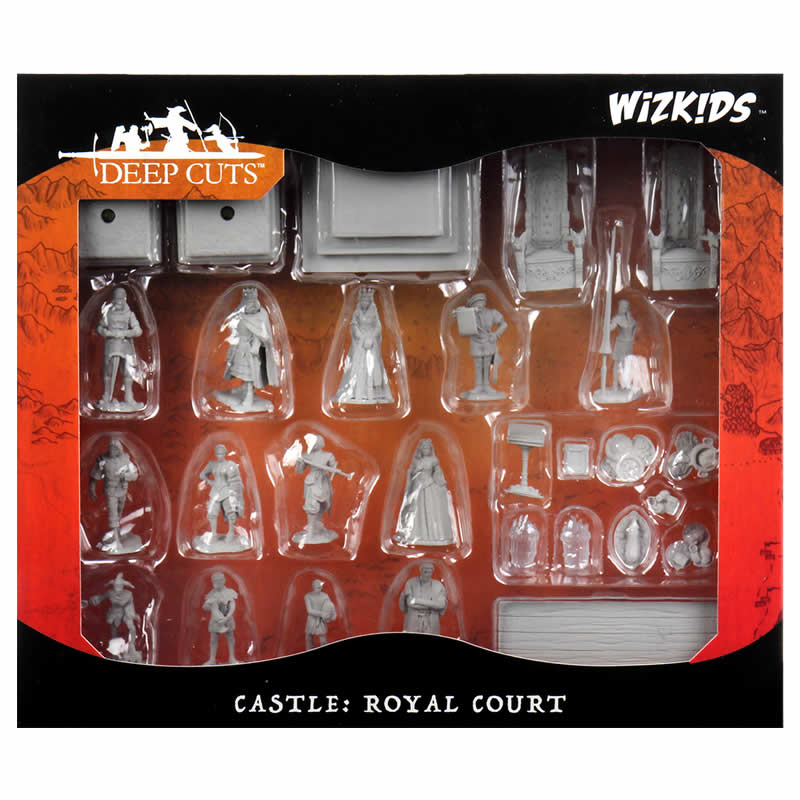 WZK90096 Towns People Castle Miniatures Deep Cuts Unpainted Miniatures (ONLINE ORDER ONLY)