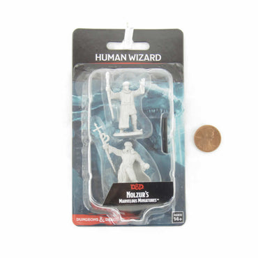 WZK90137 Human Wizard Male Nozurs Marvelous Miniatures D&D Unpainted Miniatures (ONLINE ORDER ONLY)