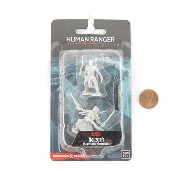 WZK90142 Human Ranger Male Nozurs Marvelous Miniatures D&D Unpainted Miniatures (ONLINE ORDER ONLY)