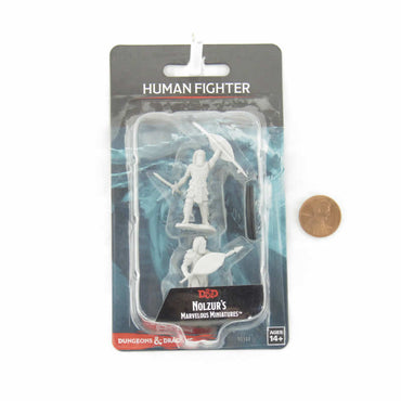 WZK90144 Human Fighter Male Nozurs Marvelous Miniatures D&D Unpainted Miniatures (ONLINE ORDER ONLY)