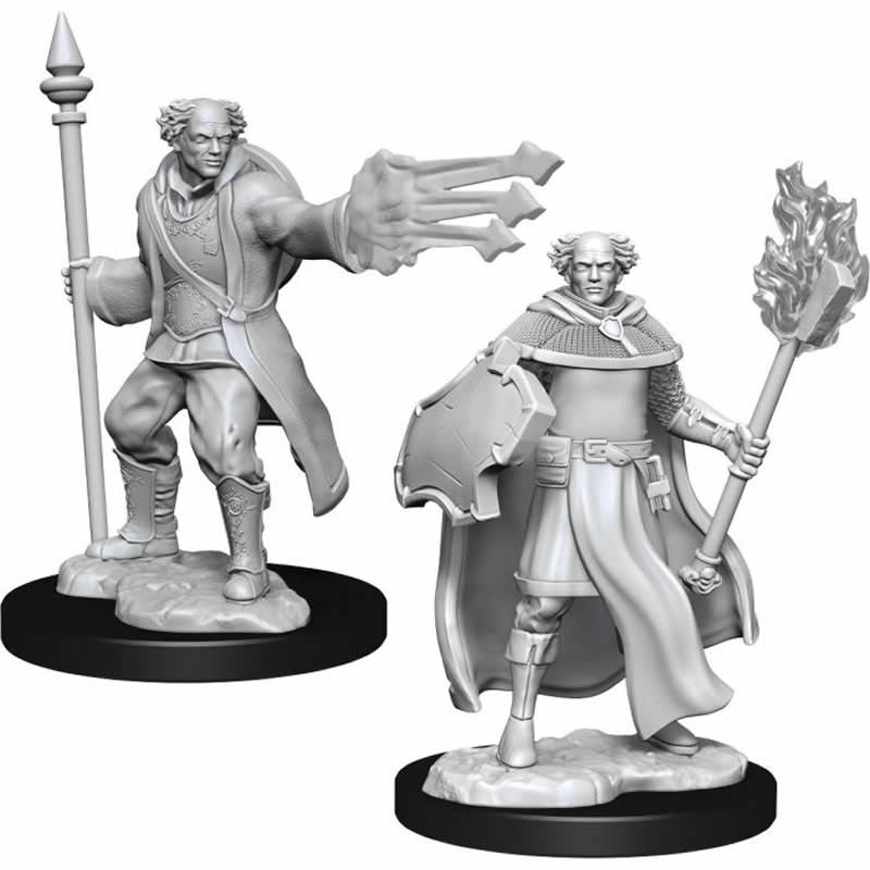 WZK90151 Cleric and Wizard Male Nozurs Marvelous Miniatures D&D Unpainted Miniatures (ONLINE ORDER ONLY)