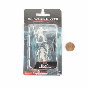 WZK90151 Cleric and Wizard Male Nozurs Marvelous Miniatures D&D Unpainted Miniatures (ONLINE ORDER ONLY)