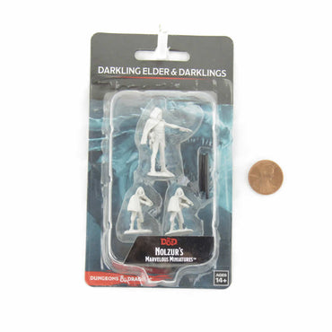 WZK90156 Darkling Elder and Darklings Nozurs Marvelous Miniatures D&D Unpainted Miniatures (ONLINE ORDER ONLY)