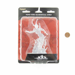WZK90173 Huge Fire Elemental Lord Miniature Pathfinder Battles Deep Cuts Unpainted Miniatures (ONLINE ORDER ONLY)