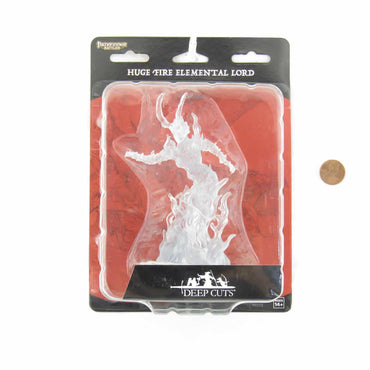 WZK90173 Huge Fire Elemental Lord Miniature Pathfinder Battles Deep Cuts Unpainted Miniatures (ONLINE ORDER ONLY)