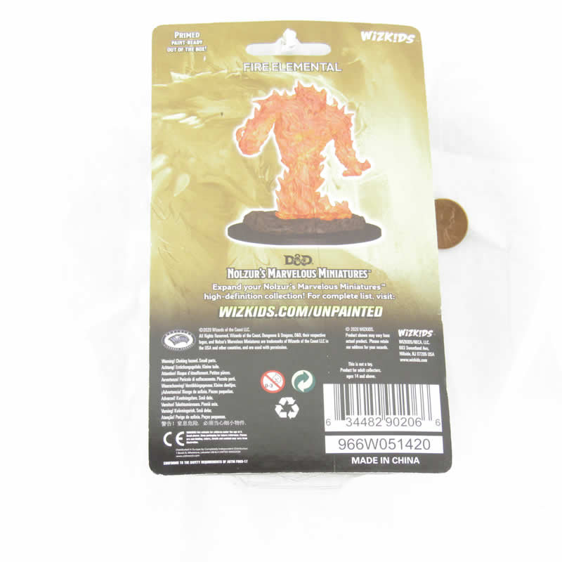 WZK90206 Fire Elemental Nozurs Marvelous Miniatures D&D Unpainted Miniatures (ONLINE ORDER ONLY)