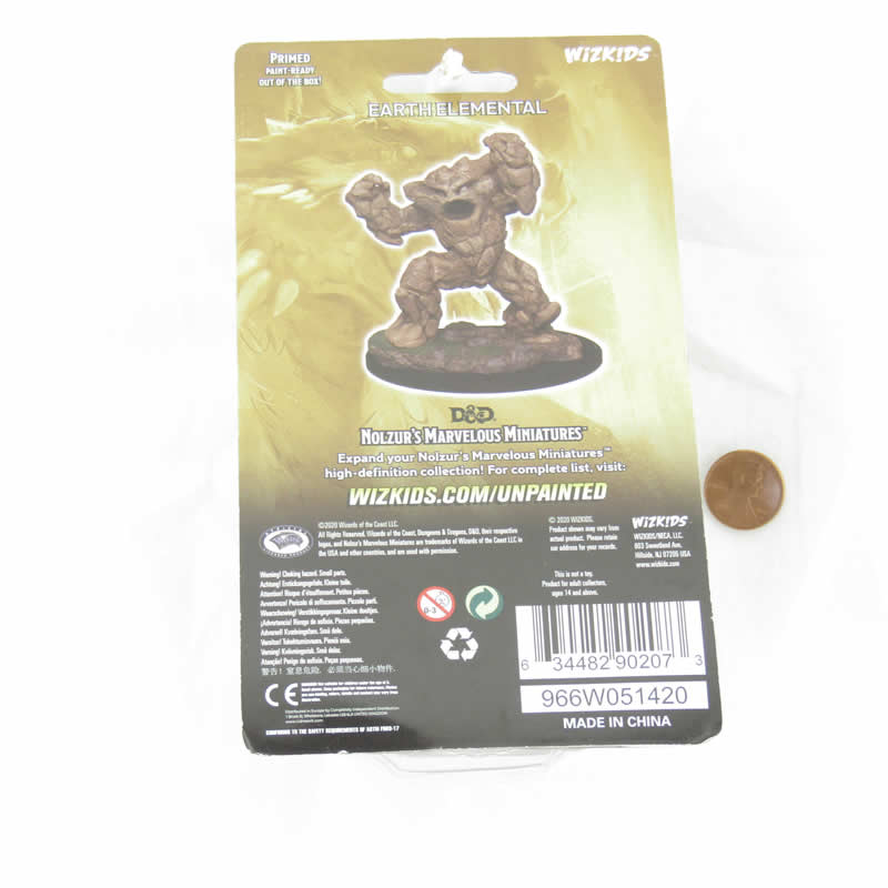 WZK90207 Earth Elemental Nozurs Marvelous Miniatures D&D Unpainted Miniatures (ONLINE ORDER ONLY)